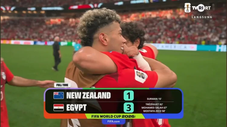 Kemangan Mesir Atas New Zealand Memanaskan Persaingan Grup G