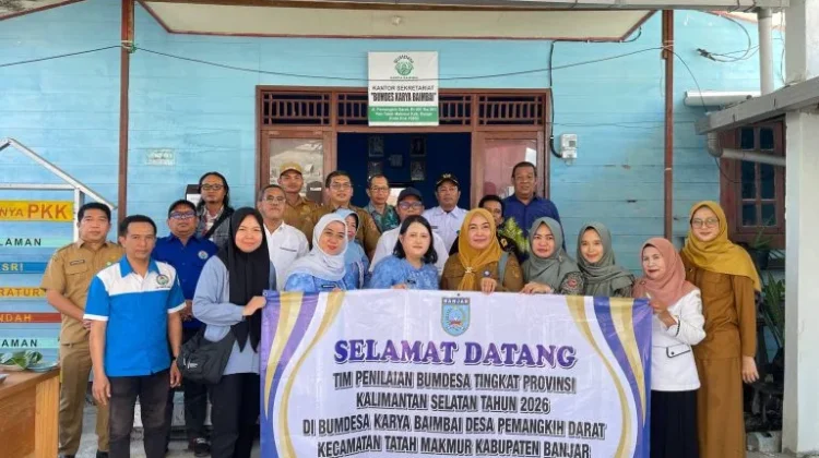 BUMDesa Karya Baimbai Masuk Lima Besar Terbaik Kalsel