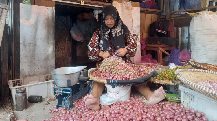 Pasokan Belum Normal, Harga Bawang Merah di Banjarmasin Masih Tinggi