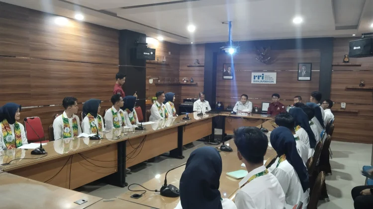 RRI Banjarmasin Terima Kunjungan Para Finalis Nanang Galuh