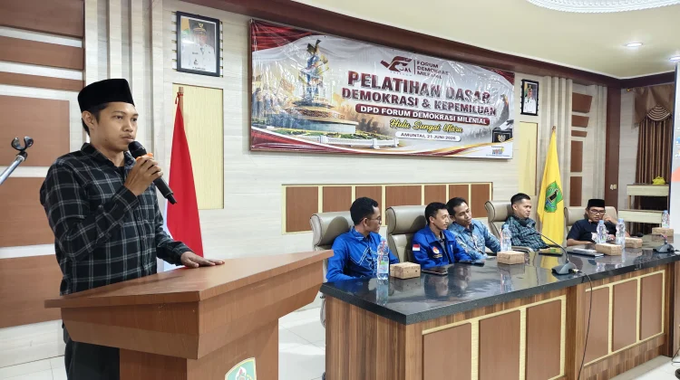 FDM HSU Gelar Pelatihan Dasar Demokrasi dan Kepemiluan untuk Pemuda