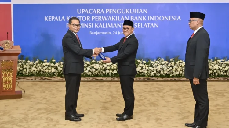 Bank Indonesia Kukuhkan Haris Munandar Pimpin Perwakilan Kalsel