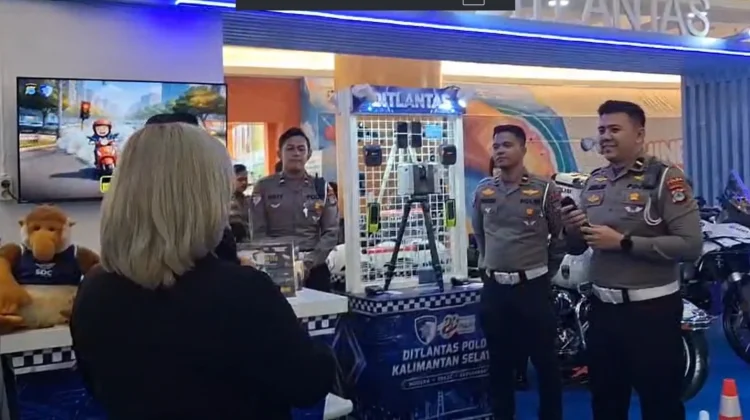 Police Expo 2026, Dirlantas Polda Kalsel Pamerkan Berbagai Inovasi