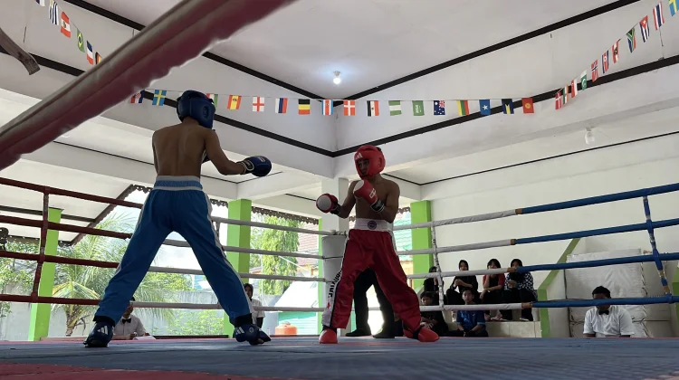Puluhan Atlet Adu Pukulan di Kejuaraan Kick Boxing Wali Kota Cup Banjarmasin 2026