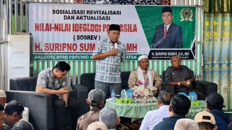 Suripno Perkuat Wawasan Kebangsaan Melalui Tausiah Bernilai Pancasila