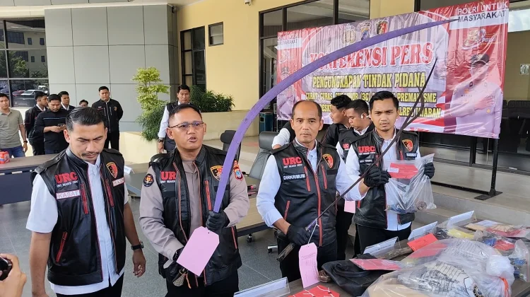 Polda Kalsel Sikat Ratusan Tersangka Kasus  Curat Curas dan Curanmor