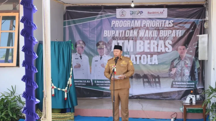 Pemkab Batola Luncurkan Program ATM Beras untuk Masyarakat Kurang Mampu