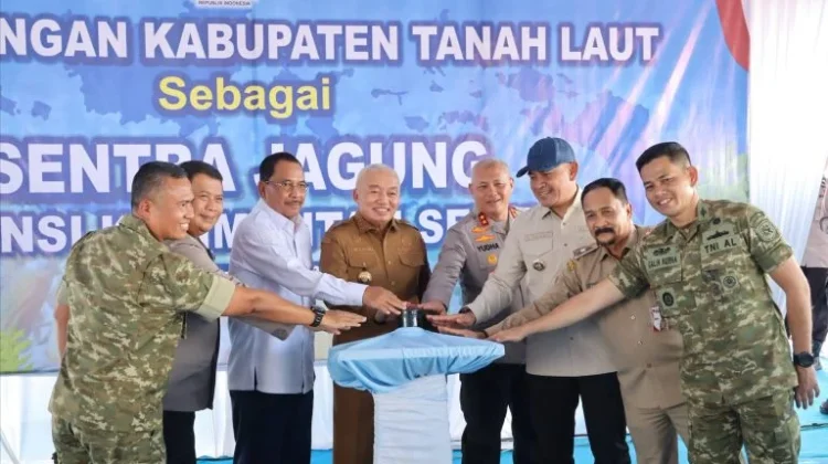 Gubernur Muhidin Canangkan Tanah Laut sebagai Sentra Jagung Kalsel