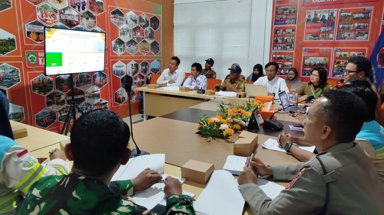 Belajar dari Banjir 2025, BPBD Balangan Susun Rencana Kontingensi Banjir Bandang