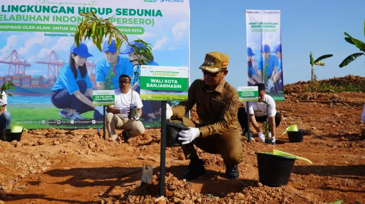 Dari Gunungan Sampah menuju Hutan Kota, Ribuan Pohon Hijaukan TPA Basirih