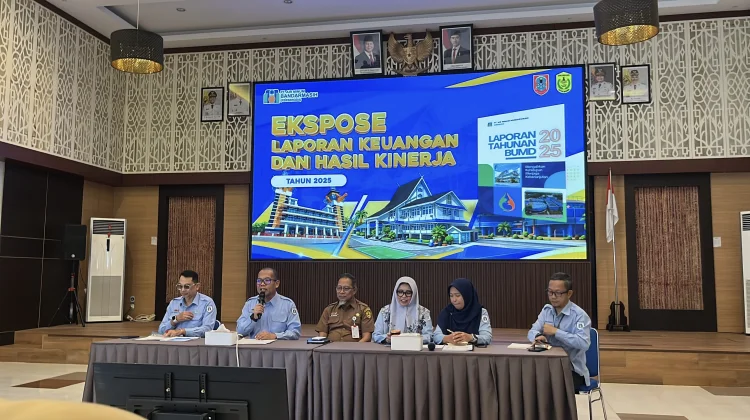 PAM Bandarmasih Catat Laba 2025 Rp50,40 M, Pertahankan WTP ke-25 Tahun Berturut-turut