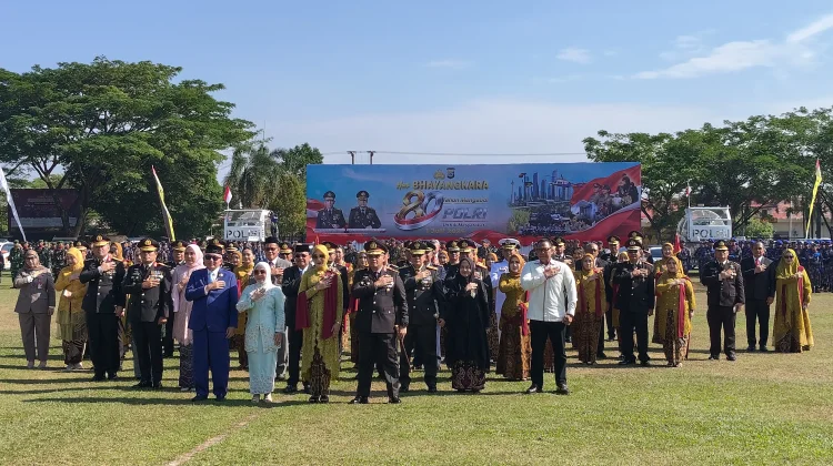 Kapolda Kalsel : HUT Bhayangkara ke-80 Momentum Perkuat Pelayanan dan Integritas