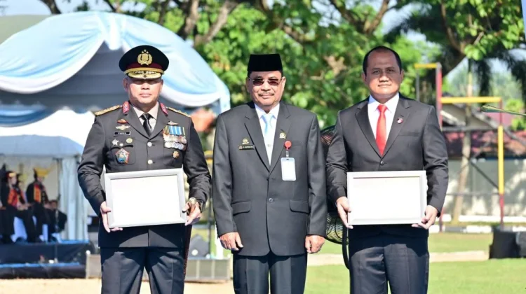 Ketua DPRD Kalsel Hadiri Upacara Peringatan Hari Bhayangkara Ke-80