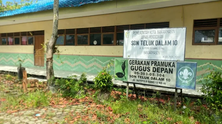 Alarm Dunia Pendidikan! SDN Teluk Dalam 10 Banjarmasin Nyaris Tak Ada Murid Baru