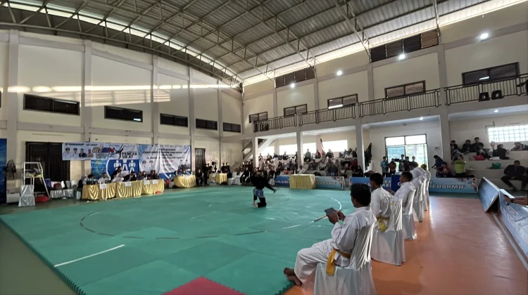 Sebanyak 52 Pesilat Pelajar Kalsel Berebut Tiket O2SN Tingkat Nasional
