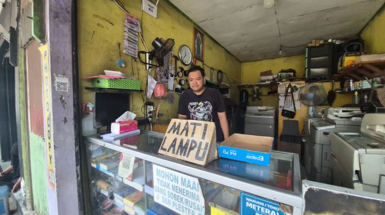 Dampak Pemadaman Listrik, Operasional Usaha Warga di Banjarmasin Lumpuh Total