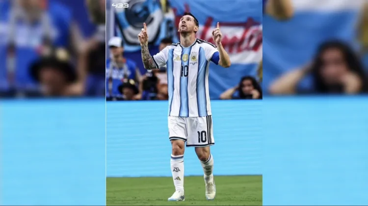 Messi Bawa Argentina Unggul 1-0 atas Cabo Verde di Babak Pertama