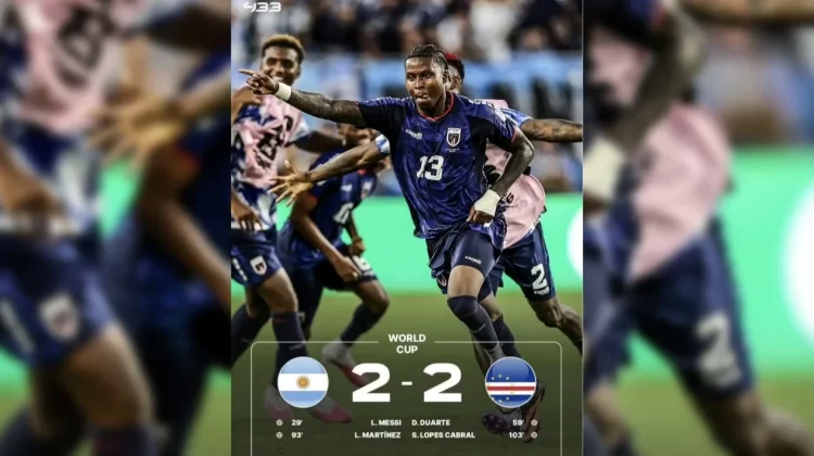 Lopes Cabral Cetak Gol Kelas Dunia ke Gawang Argentina