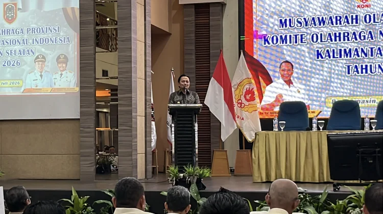Sah! Hasnuryadi Nahkodai KONI Kalsel Periode 2026-2030