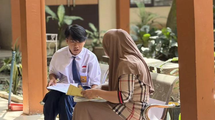 Daftar Ulang SPMB SMKN 4 Banjarmasin Berjalan Lancar
