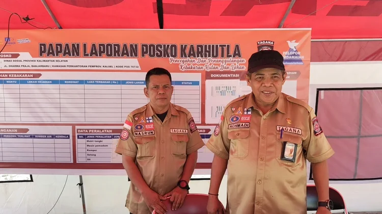 Siaga Karhutla Dinsos Kalsel Siapkan Rumah Aman dan Lumbung Sosial
