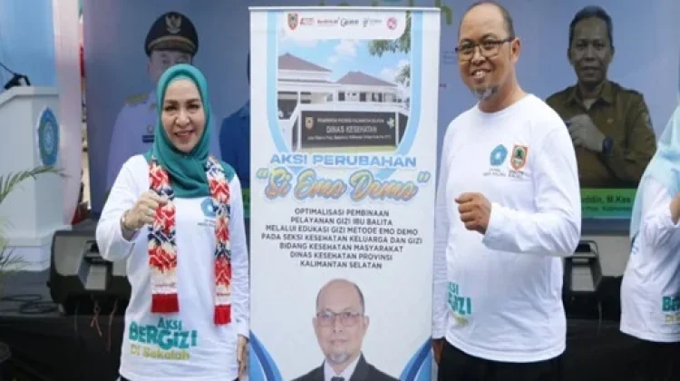 Si Emo Demo Inovasi Baru Pencegahan Stunting Kalsel