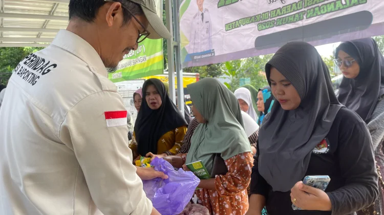 Diserbu Warga Batumandi, Stok Sembako Pasar Murah Balangan Ludes Terjual