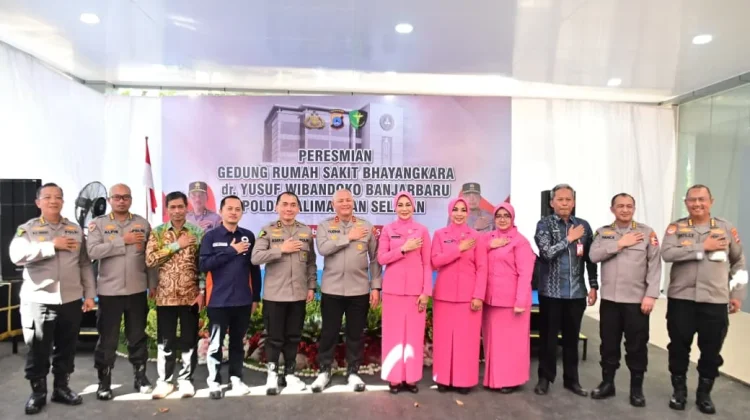 RS Bhayangkara dr. Yusuf Wibandoko Banjarbaru Diresmikan