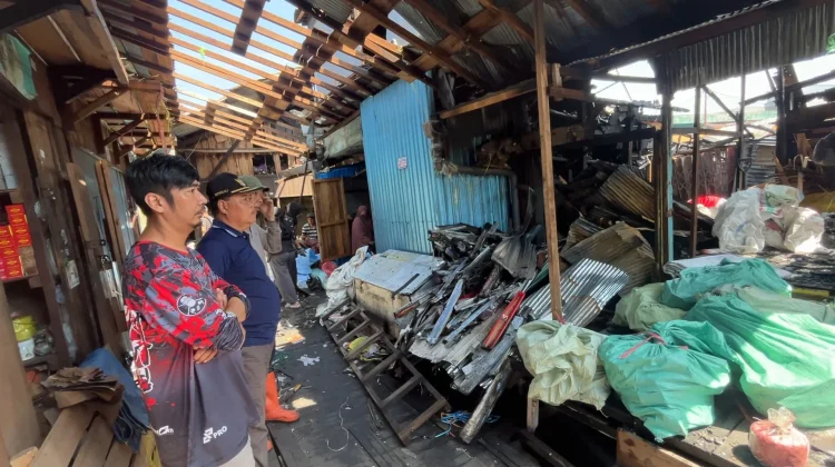 Tangani Dampak Kebakaran Pasar Lima, Perumda Pasar Siapkan Langkah Cepat