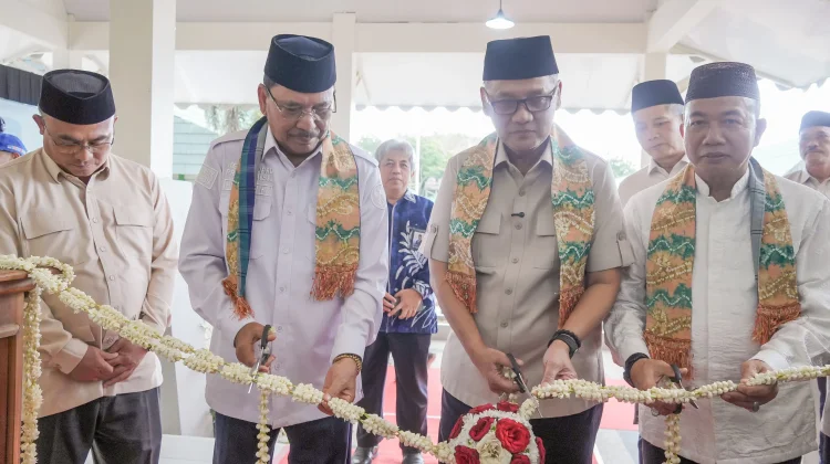 Ketua DPRD Kalsel Hadiri Peresmian Gedung Baru Asrama Haji Banjarmasin