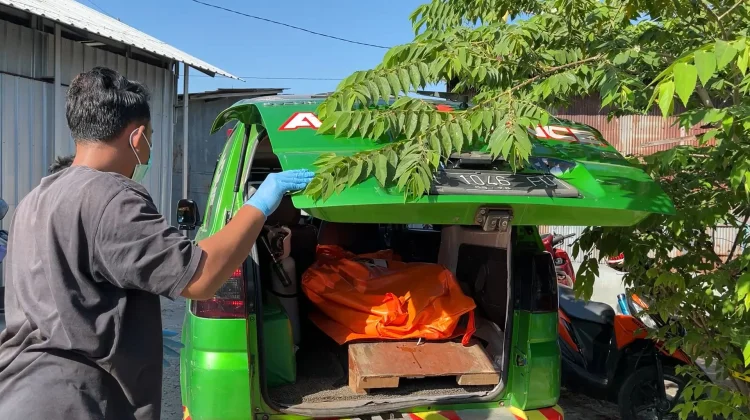 Warga Gang Ketawa Banjarmasin Temukan Jasad Pria Membusuk di dalam Rumah