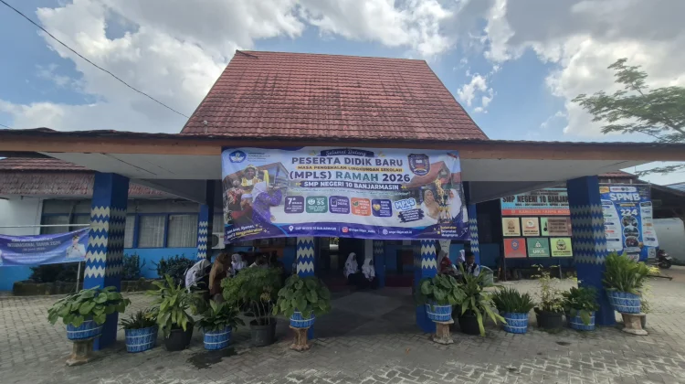 Hari Pertama MPLS di Banjarmasin, Sekolah Pastikan Ramah Anak