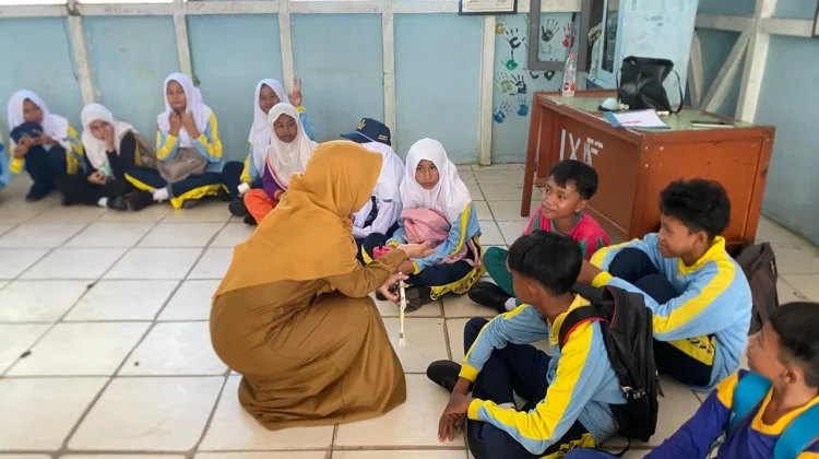 Hari Pertama MPLS, SMPN 23 Banjarmasin Izinkan Orang Tua Dampingi Anak
