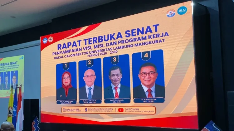 Pemilihan Rektor ULM Masuki Tahap Visi Misi, Empat Bakal Calon Adu Gagasan