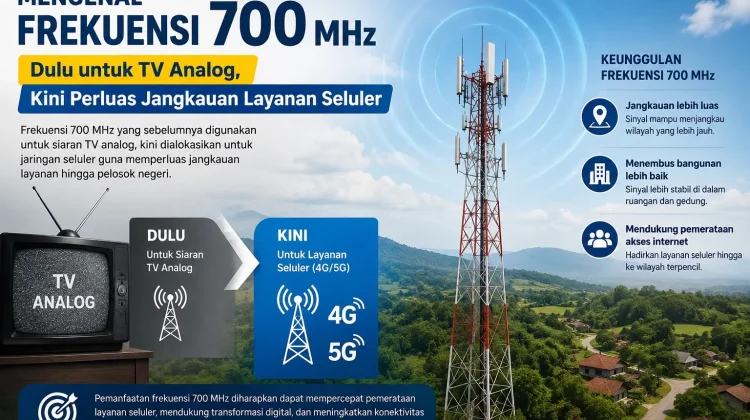 Mengenal Frekuensi 700 MHz: Dulu untuk TV Analog, Kini Perluas Jangkauan Seluler