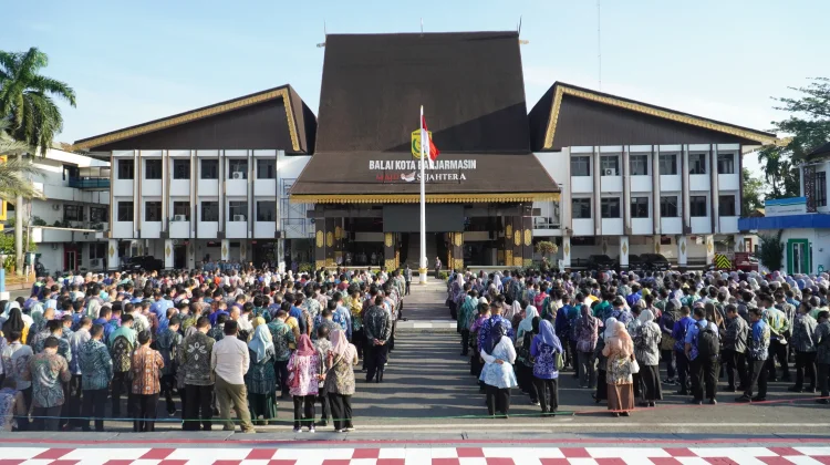 Aneh, Upacara Hari Anak Nasional di Balai Kota Banjarmasin tanpa Perwakilan Anak