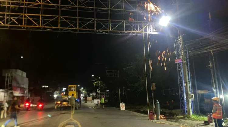 Bandel! Tiga Reklame Ilegal di Banjarmasin Segera Dieksekusi