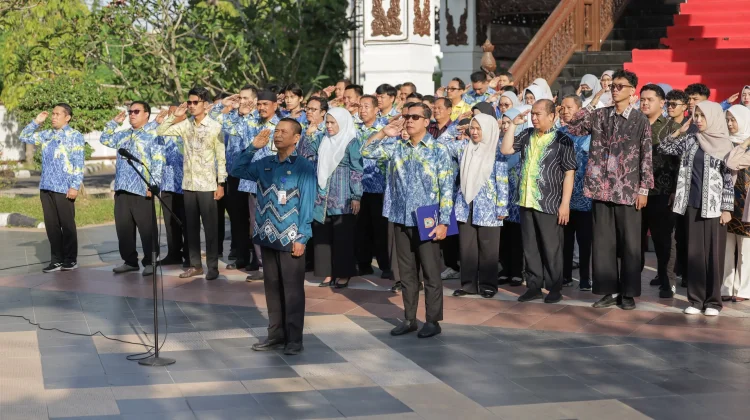 Sekretariat DPRD Kalsel Turut Peringati Hari Anak Nasional