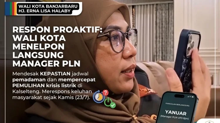 Aduan Warga Terdampak Pemadaman, Wali Kota Banjarbaru Desak PLN Transparan