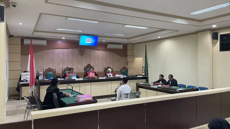 Mantan Bendahara Dinkes Tanah Laut Jalani Sidang Perdana