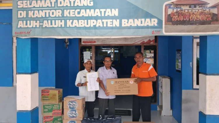 BPBD Banjar Salurkan Bantuan bagi Korban Kebakaran di Kecamatan Aluh-Aluh