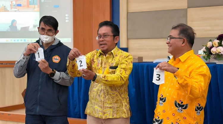 Nomor Urut Tiga Calon Rektor ULM Resmi Ditetapkan