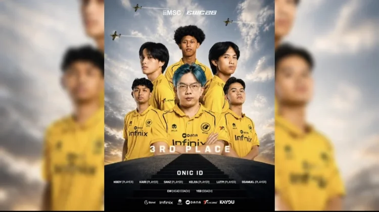 Harumkan Indonesia, ONIC Esports Raih Juara Tiga MSC 2026 di Paris