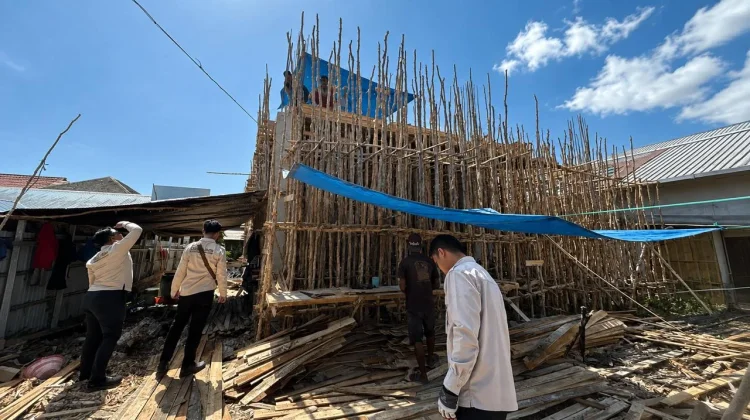 Pemko Banjarmasin Hentikan Pembangunan Diduga Kantor PKS, Izin PBG Belum Terbit