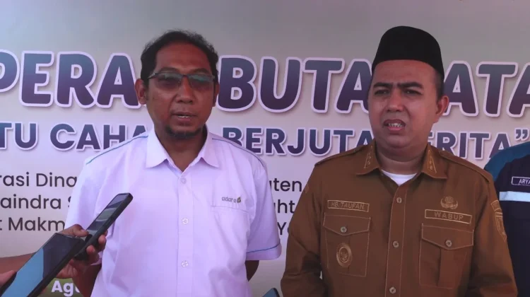 PT Adaro Indonesia Bersama Mitra Gelar Operasi Katarak Gratis di Tabalaong