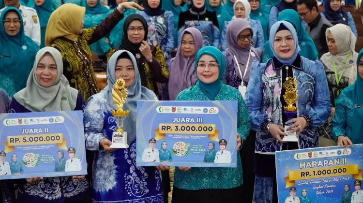 Menu Kreatif Banjarmasin Curi Perhatian, TP PKK Sabet Juara III Lomba B2SA Kalsel