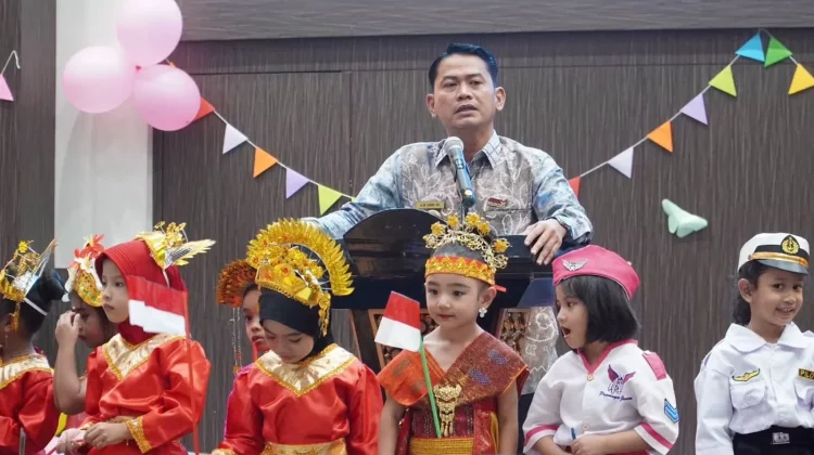 Momen Hari Anak Nasional 2026, Wali Kota Yamin Ajak Bangun Generasi Emas