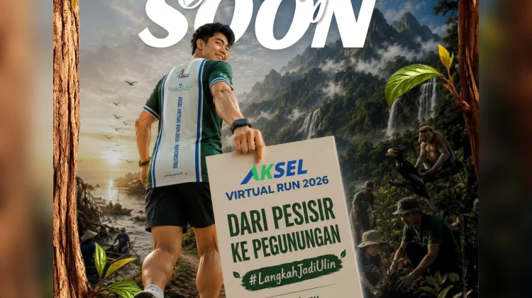 AKSEL Virtual Run Bank Kalsel Ajak Warga Lestarikan Hutan