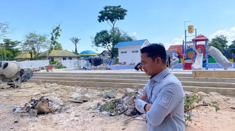 Pantau Proyek Kolam Renang Taman Jahri Saleh, Wali Kota Targetkan September Kelar!