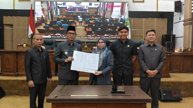 DPRD dan Pemkab Balangan Sepakati Raperda Perubahan APBD 2026